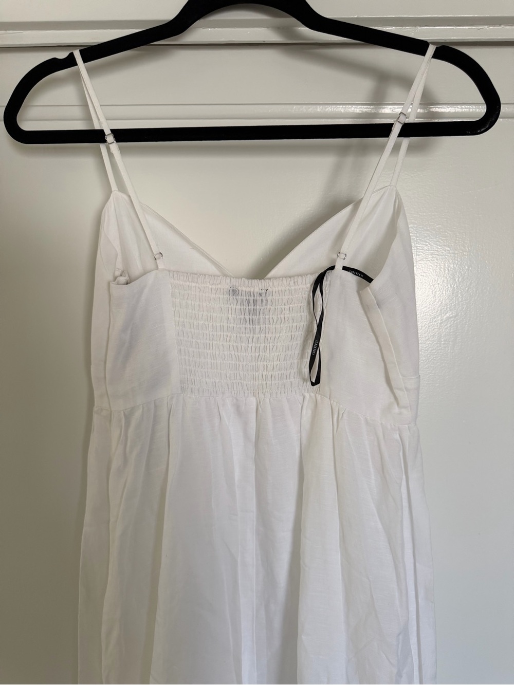 White Spaghetti-Strap Maxi Dress - Picture 4 of 4